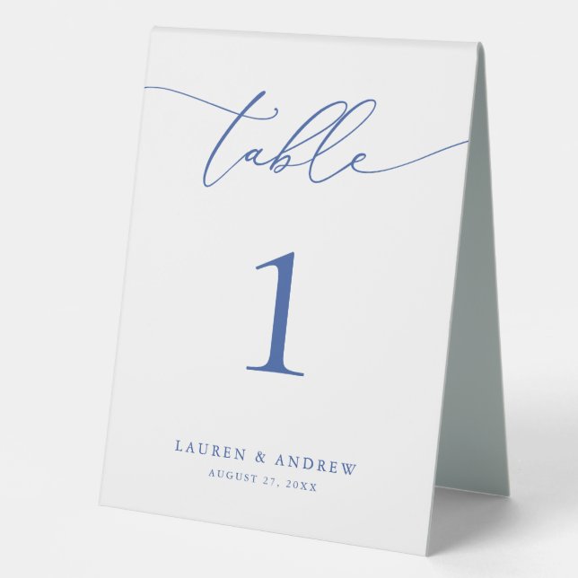 Marseille Bleu Minimalist Wedding | Event Custom (Front)