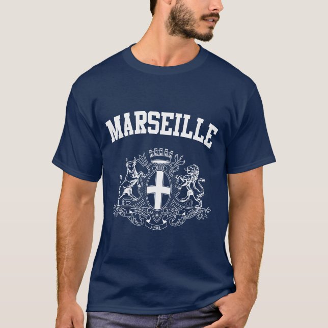 Marseille Coat of Arms T-Shirt (Front)