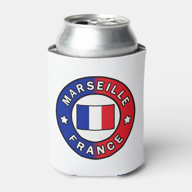 Marseille France Can Cooler (Can Front)