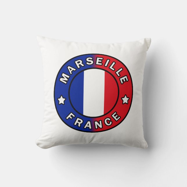 Marseille France Cushion (Front)