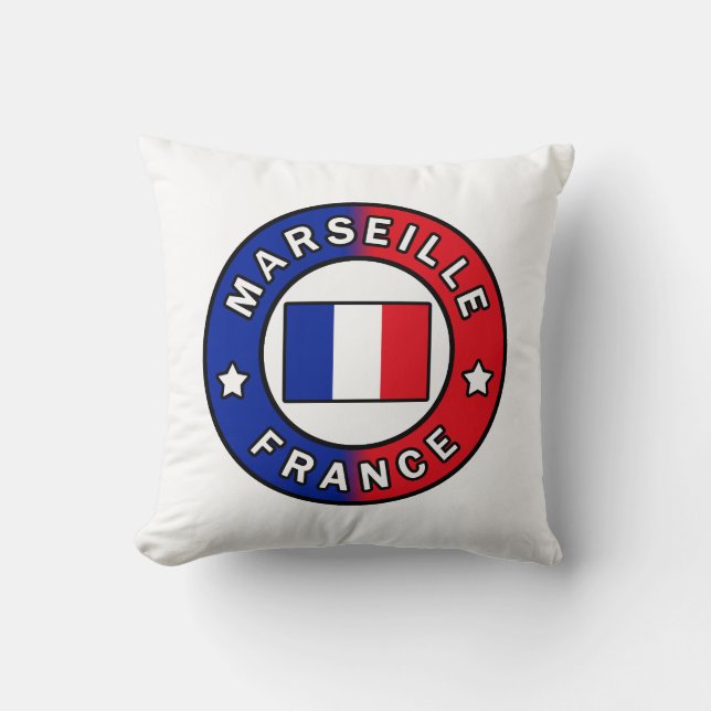 Marseille France Cushion (Front)