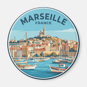 Marseille France Magnet