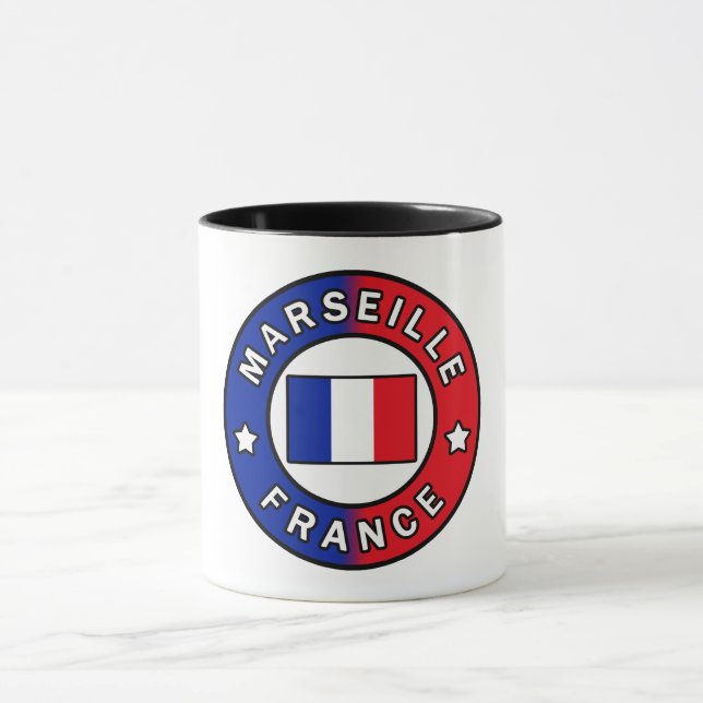 Marseille France Mug (Center)