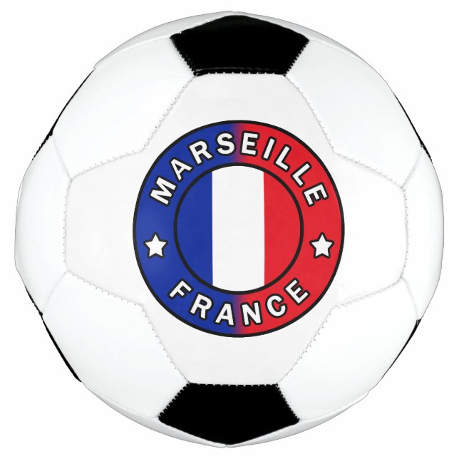 Marseille France Soccer Ball (Front)