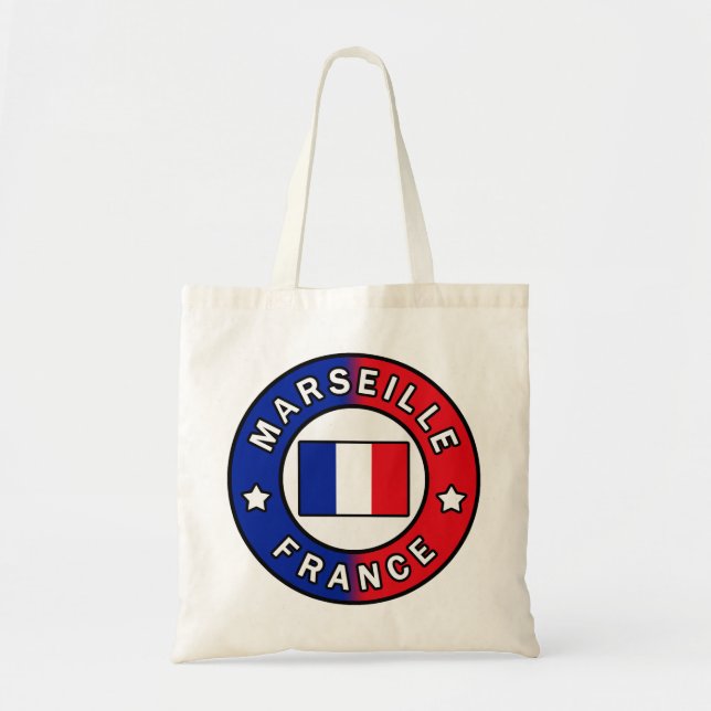 Marseille France Tote Bag (Front)