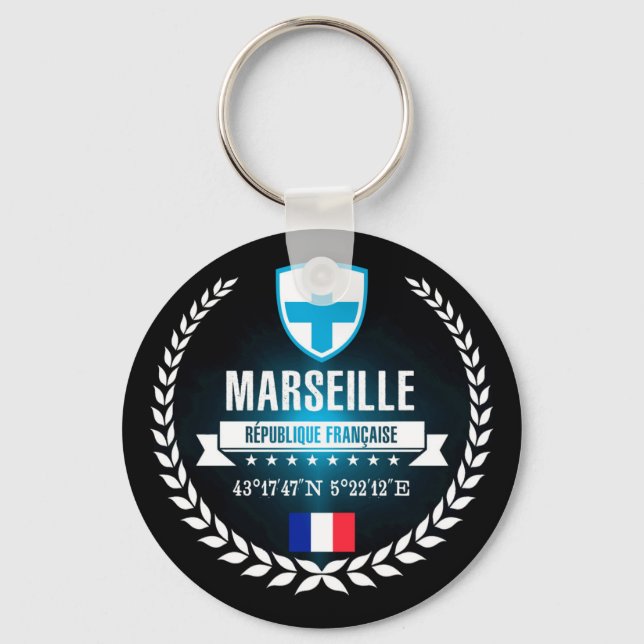 Marseille Key Ring (Front)