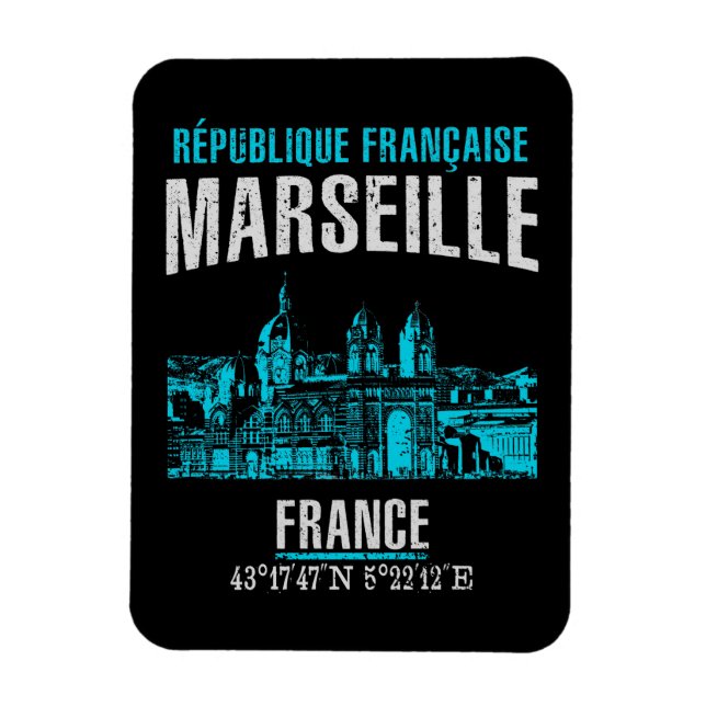 Marseille Magnet (Vertical)