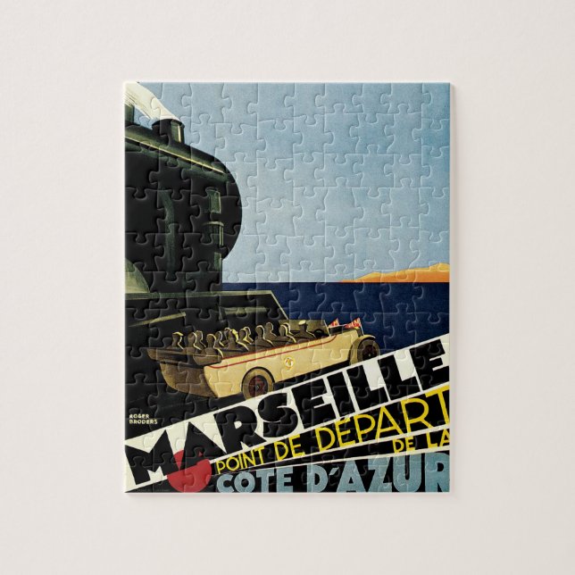 Marseille ~ Point de Depart Jigsaw Puzzle (Vertical)