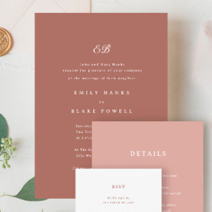 Marseille Wedding Invitation