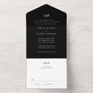 Marseille Wedding Invitation