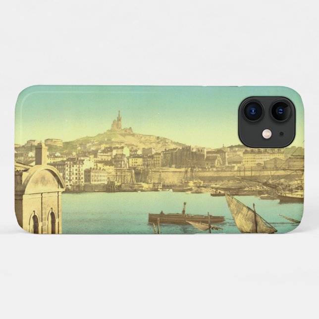Marseilles Harbour I, France Case-Mate iPhone Case (Back (Horizontal))