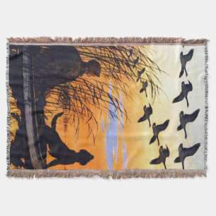 Marsh by Paul Bransom Throw Blanket
