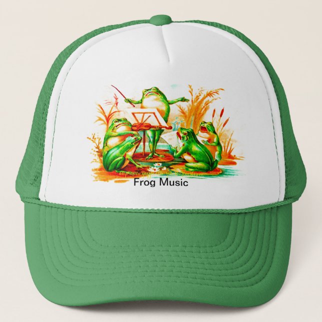 "Marsh Choir" Trucker Hat (Front)