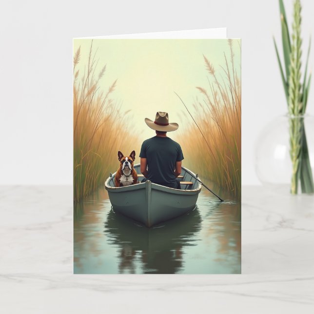 Marsh Fathers Day Scene Card (Front)