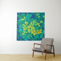 Marsh Marigold Summer Wildflowers Floral Painting