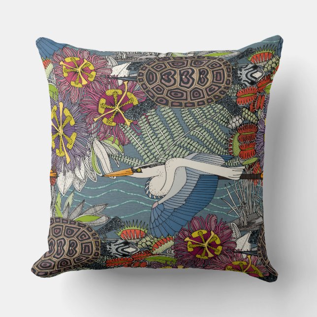 marsh NC blue slate Cushion (Front)