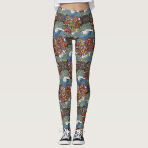marsh NC blue slate leggings