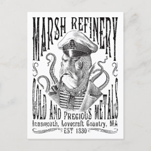 Marsh Refining Company Innsmouth Lovecraft Postcard