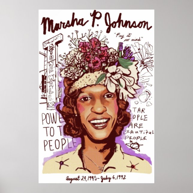 Marsha P Johnson Poster (Front)