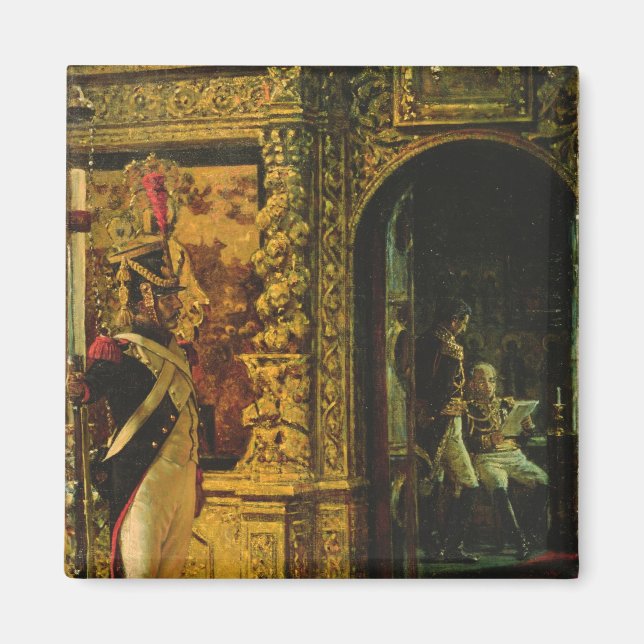 Marshal Davout in the Chudov Monastery Magnet (Front)