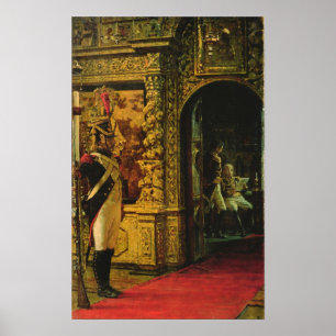 Marshal Davout in the Chudov Monastery Poster