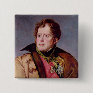 Marshal Michel Ney Duke of Elchingen, c.1804 15 Cm Square Badge