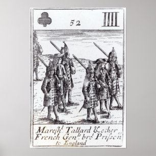 Marshal Tallard and other French Generals Poster