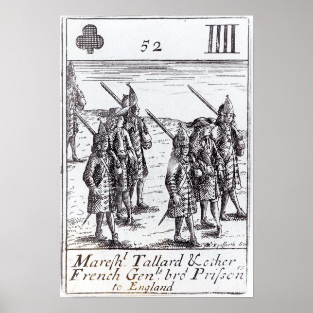 Marshal Tallard and other French Generals Poster (Front)