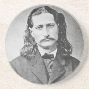 Marshal Wild Bill Hickok Old West Gunfighter Coaster
