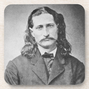 Marshal Wild Bill Hickok Old West Gunfighter Coaster