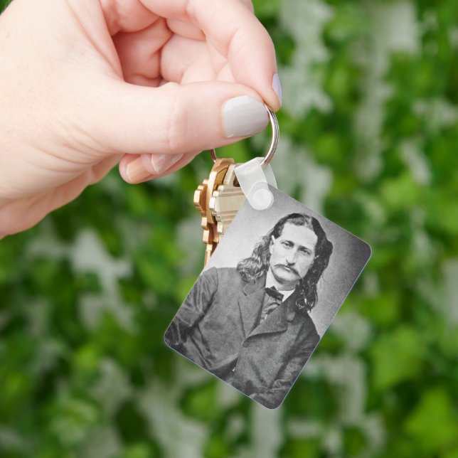 Marshal Wild Bill Hickok Old West Gunfighter Key Ring (Hand)
