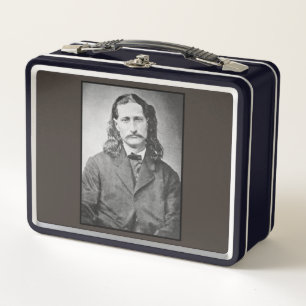 Marshal Wild Bill Hickok Old West Gunfighter Metal Lunch Box