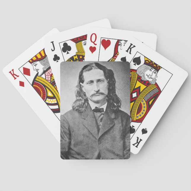 Marshal Wild Bill Hickok Old West Gunfighter Playing Cards (Back)