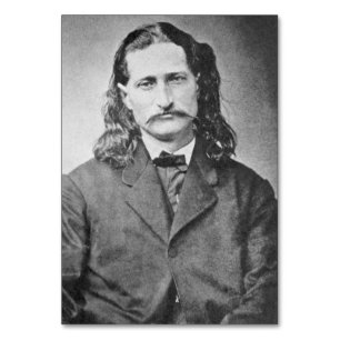 Marshal Wild Bill Hickok Old West Gunfighter Table Number