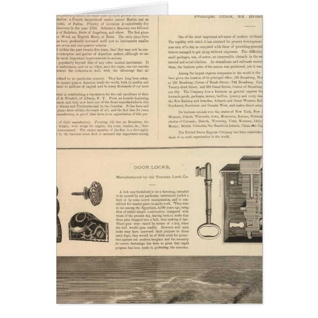 Marshall and Wendell, Manufacturers (Front)