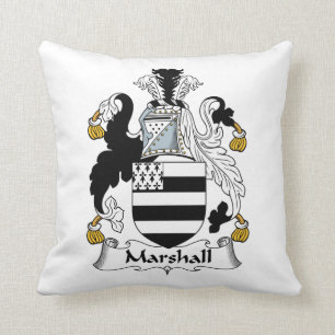 Marshall Family Crest Cushion