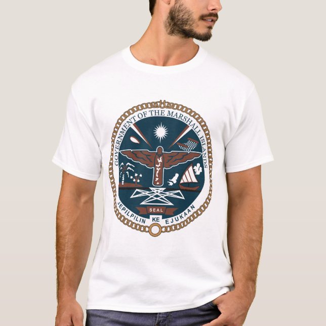 Marshall Islands Coat of Arms T-shirt (Front)