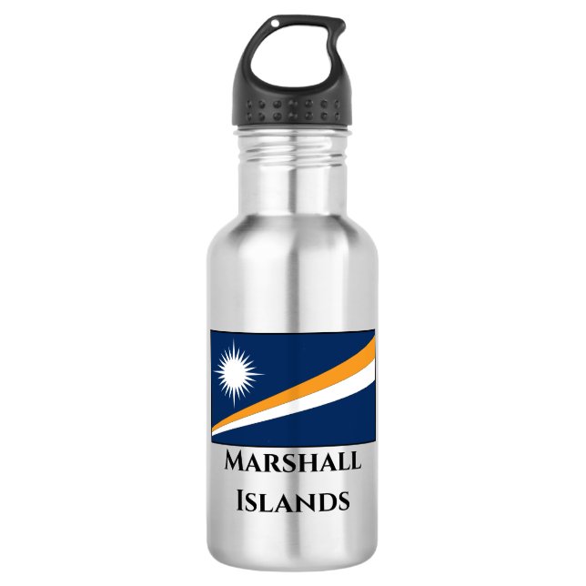 Marshall Islands Flag 532 Ml Water Bottle (Front)
