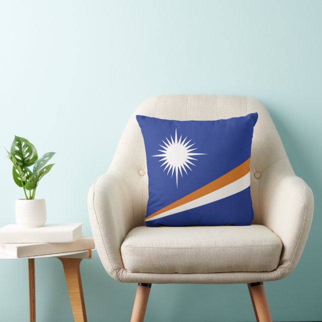 Marshall Islands flag Cushion (Chair)