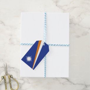 Marshall Islands flag Gift Tags