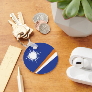 Marshall Islands flag Key Ring