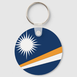 Marshall Islands Flag Key Ring