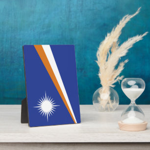 Marshall Islands flag Plaque