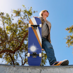 Marshall Islands flag Skateboard