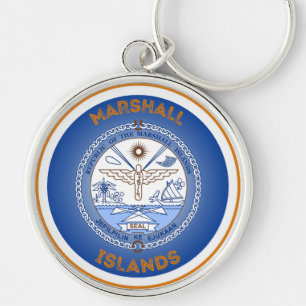 Marshall Islands Heritage Emblem Key Ring