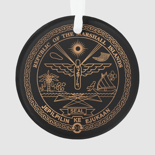 Marshall Islands Ornament (Back)