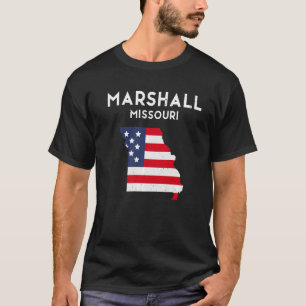Marshall Missouri USA State America Travel Missour T-Shirt