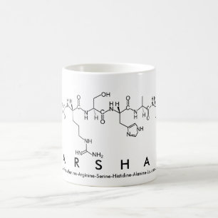 Marshall peptide name mug