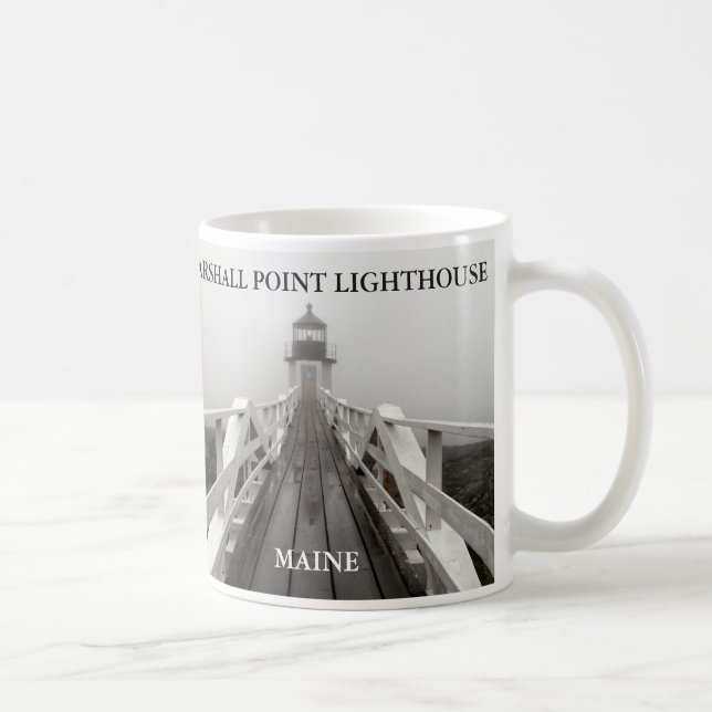 Marshall Point Light, Port Clyde Maine Coffee Mug (Right)
