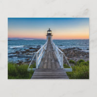 Marshall Point Lighthouse at Sunset